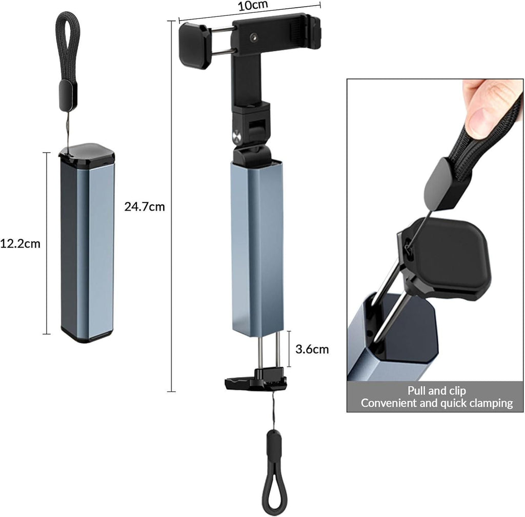 Portable 360-Degree Rotating Phone Holder